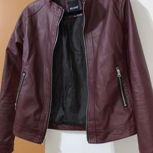 Faux Leather Jacket